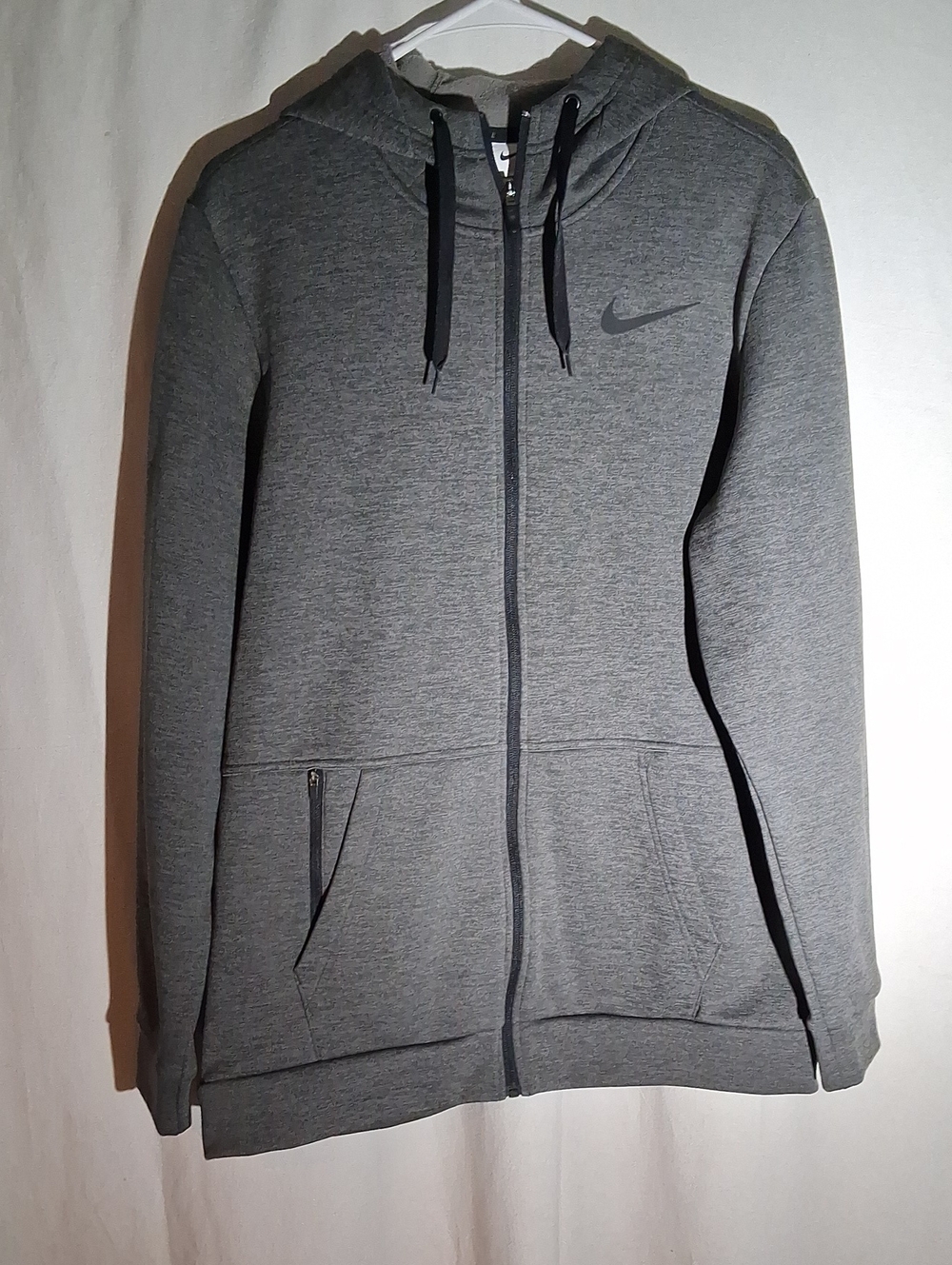 Nike Mens Therma-fit Gray full zip hoodie 6231 -071